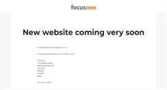 Desktop Screenshot of focusone.ie