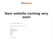 Tablet Screenshot of focusone.ie